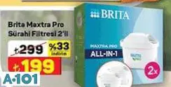 BRİTA MAXTRA PRO SÜRAHİ FİLTRESİ 2'Lİ BRİTA MAXTRA PRO SÜRAHİ FİLTRESİ 2'Lİ